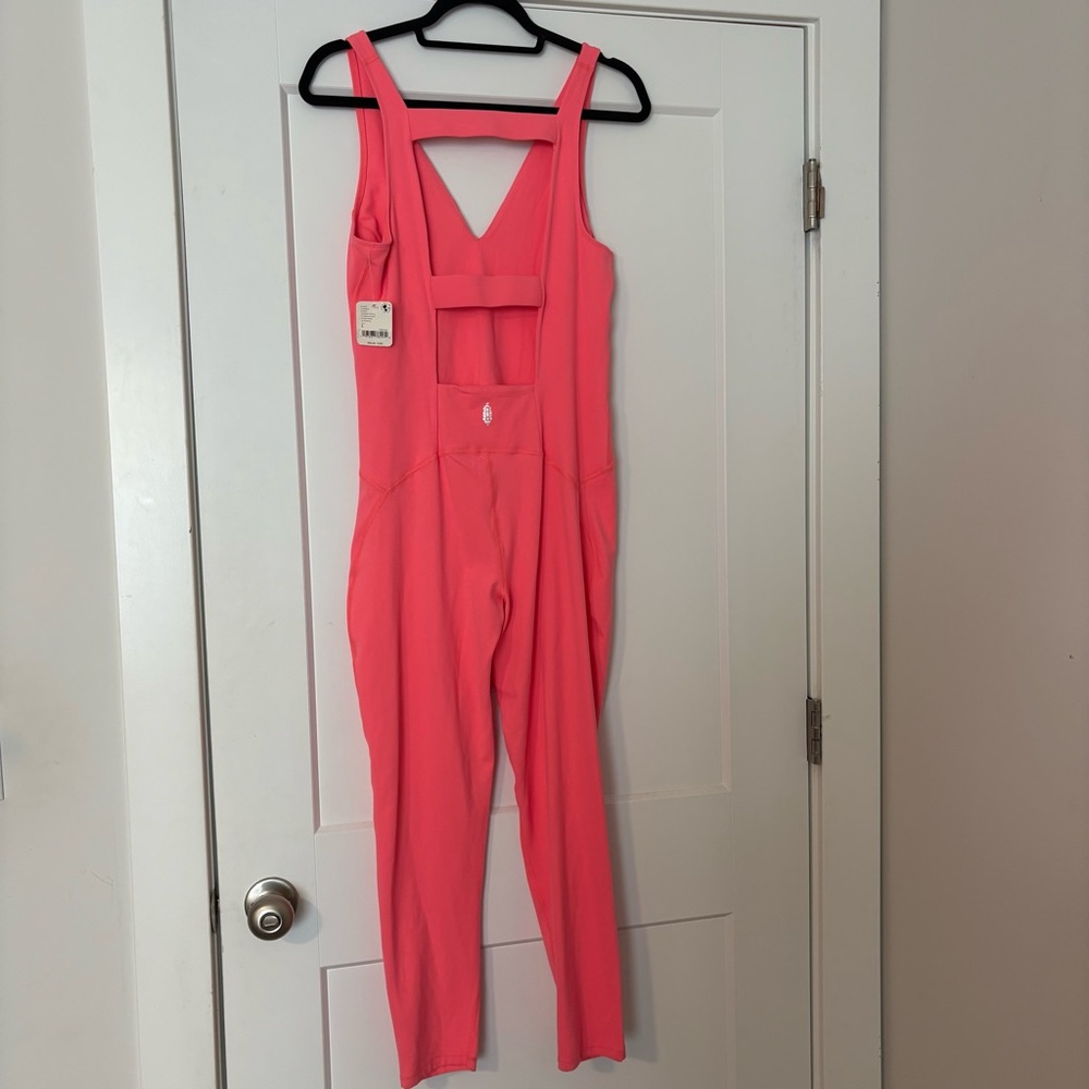 FP Movement Never Better Coral One Piece (NWT) - Picture 5 of 6